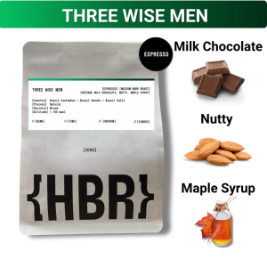 Three Wise Men (Espresso) | Coffee Bean | Medium-Dark Roast Whole Bean