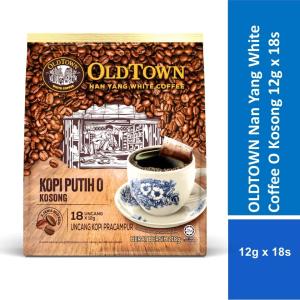 OLDTOWN Nan Yang White Coffee O Kosong 12g x 18s