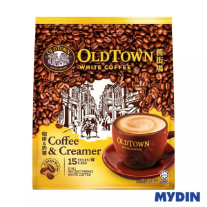 OLDTOWN White Coffee 2 in 1 - Coffee & Creamer (15's x 25g)