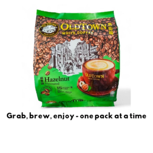 OLDTOWN White Coffee Hazelnut 31.6g 3-in-1 Instant Coffee