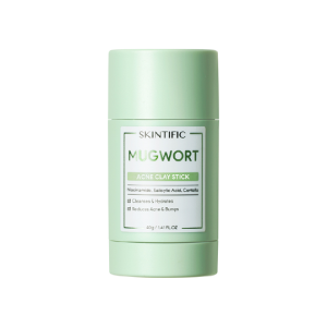 SKINTIFIC MUGWORT ACNE CLAY MASK STICK 40G