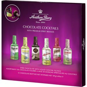 Anthon Berg Assorted / Cocktail Mini Chocolate Liqueurs Bottle